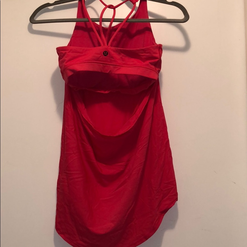 Lululemon tank with sports bra